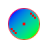 Colour smooth triangle diagnoal resize 2 cursor