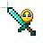 diamond sword and clock cursor
