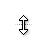 Vertical resize cursor