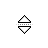 Vertical resize cursor