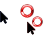 Windows Aero Black And Red Cursors preview