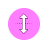 Vertical resize cursor