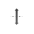 Vertical resize cursor