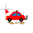 Red car pointer cursor