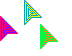 Bicoloured Stripes Cursors preview