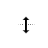 Vertical resize cursor
