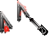 Metal Arrow RED [Additional Ver.] Cursors preview