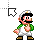 Luigi Disguise (2) [Not Wearing Gloves] cursor