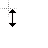 Vertical resize cursor
