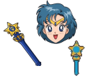 Sailor Mercury Regular And Link (Read Desc) Cursors preview