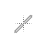 Transparent grey resize right cursor