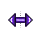 Horizontal resize cursor