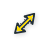 Diagonal resize 1 cursor
