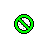 No verde cursor