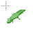 Green Axolotl cursor