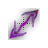 Purple Code Right Diag cursor