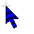 Red Blue Stripes cursor