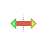 Horizontal resize cursor