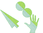 Green Checkered Cursors cursor preview
