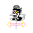 Horizontal resize cursor