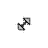 Gray Diagonal Resize 1 cursor