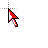 windows 3d red mouse cursor
