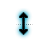 Vertical resize cursor