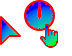 Color Cursors preview