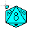 D8 Teal 1 cursor