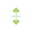 Vertical resize cursor