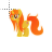 Flame Princess My Little Pony (Adventure Time) cursor