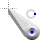blue mettalic WIB cursor