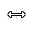 Vertical resize cursor