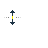 Vertical resize cursor