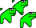 Ten Question Marks/Green Horse Cursors preview