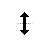 Vertical resize cursor