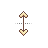 Vertical resize cursor