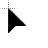 Black CGC cursor
