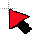 Red and Black cursor