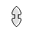 Vertical resize cursor