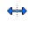 Horizontal resize cursor