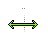 Horizontal resize cursor