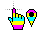 Pan location cursor