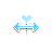 Horizontal resize cursor