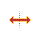 Horizontal resize cursor
