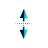 Vertical resize cursor