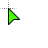 green to blue to gree neon smooth cursor
