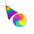 rainbow wib cursor
