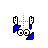 Azul diagonal 1 cursor