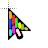 Candy Colors cursor